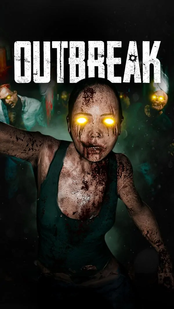 Affiche d'Outbreak, jeu de survie face aux zombies en réalité virtuelle à Blagnac